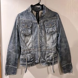 Banana Republic jean jacket-with stretch!‎